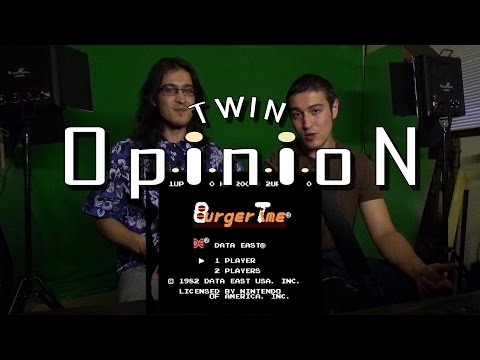 Twin Opinion Checks Out- BurgerTime & PizzaTime (NES)