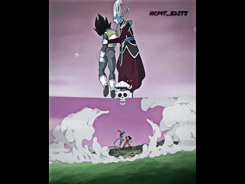 Beerus vs Goku SSJ3 x Whis vs Vegeta ☠️💀 #goku #vegeta #dbs #bills #skulledit
