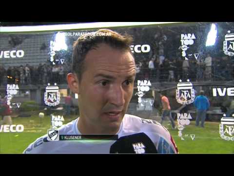 Klusener: "Tuvimos las más claras". Quilmes 0 - Rafaela 0. Fecha 12. Primera 2014. FPT.