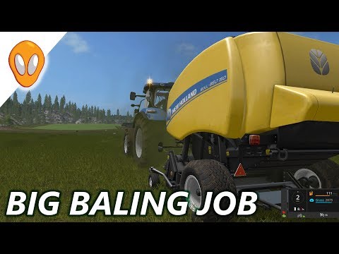 Farming Simulator 17 | Round Bales | Goldcrest Valley E17