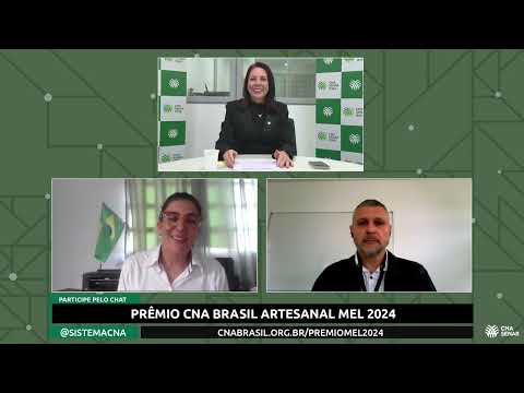 Live - Prêmio CNA Brasil Artesanal Mel 2024