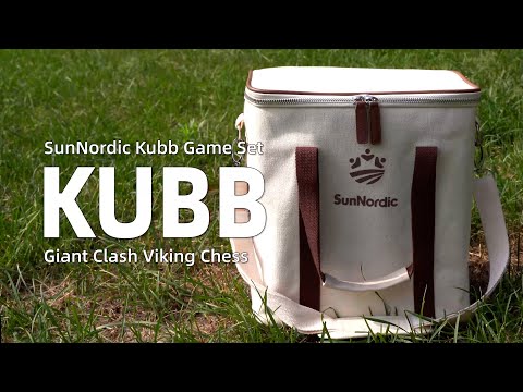 Let's get your SunNordic KUBB Game Set!
