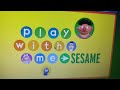 One Not Working Play With Me Sesame Game