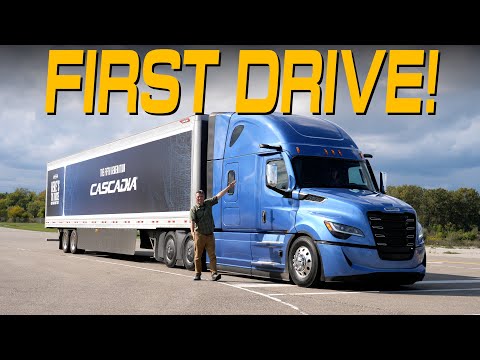 I Check Out and DRIVE the New Freightliner Cascadia: Here's Why This New Truck is a HUGE Deal!