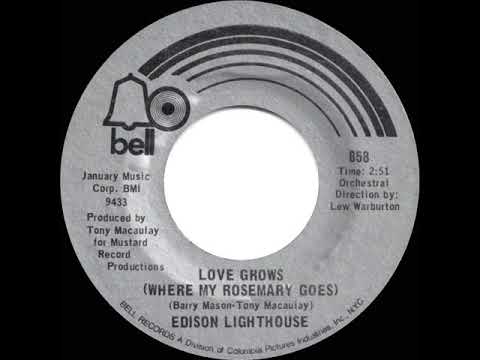 1970 HITS ARCHIVE: Love Grows (Where My Rosemary Goes) - Edison Lighthouse (mono 45)