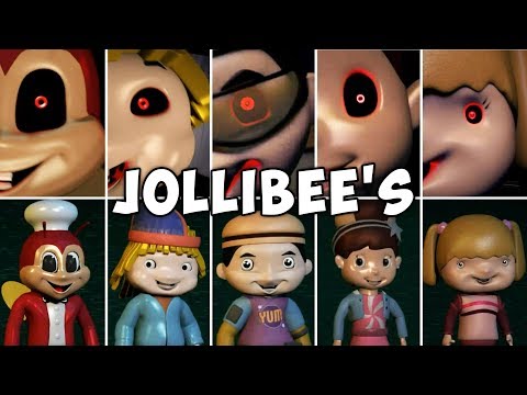 Jollibee's - All Jumpscares / Animatronics / Extras