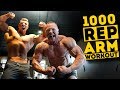 1,000 Rep Arm Challenge - Add ONE INCH To Your Arms | Joe Wachs vs Marc Lobliner