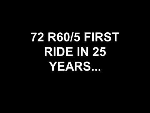 Thumbnail for 1972 BMW R60/5 FIRST RIDE IN 25 YEARS... by BMW