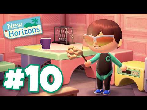 Animal Crossing New Horizons - Decorating New House (Lets Play Ep 10)