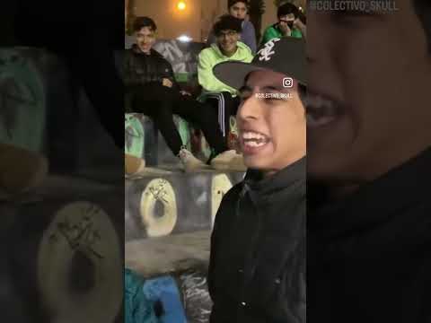 00 🆚 Velasking || Para abajo tu moral 📉 || #freestyle #rap #skull #hiphop