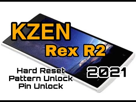 KZEN REX R2 | Hard Reset | Lock Unlock | Easy Way | Without Pc | Pattern Unlock | Pin Unlock | 💯