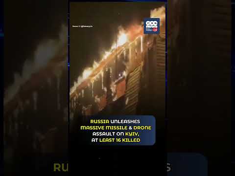 Russia Launches Massive Attack on Kyiv, At Least 16 Killed | Ukraine War
