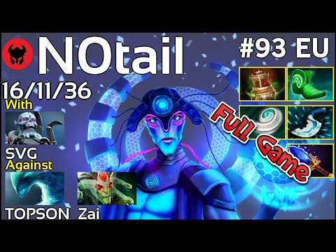 Support N0tail [OG] plays Oracle!!! Dota 2 Full Game 7.20