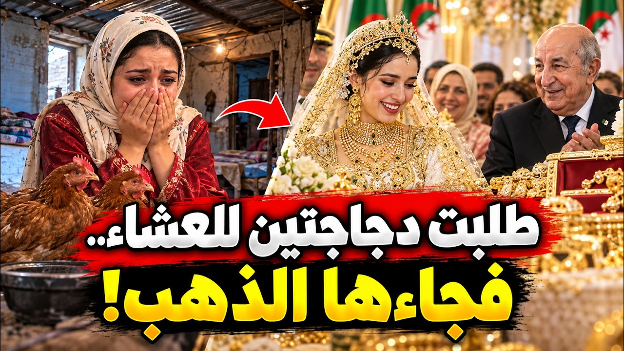 طلبت دجاجتين للعشاء.. فجاءها الذهب !! | ما قصة عروس الجزائر ؟