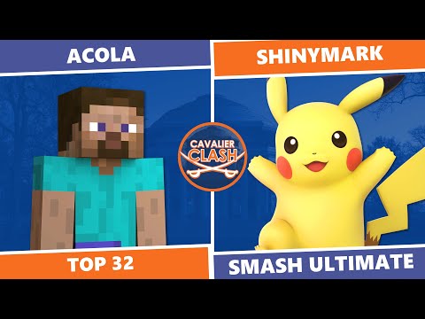 Cavalier Clash 7: Winners Top 32 - Acola (Steve) Vs ShinyMark (Pikachu) SSBU