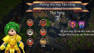 Royal revolt, mở rương quà chinh phục và công nhà trên 3k cup