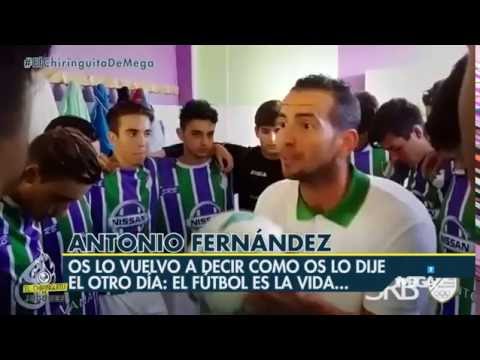 La arenga más emotiva de Antonio Fernández, el entrenador del juvenil del San Roque