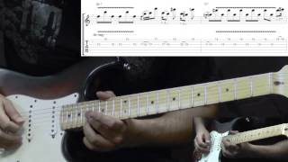 Jimi Hendrix - Red House Intro (Woodstock) - Blues Guitar Lesson (w/Tabs)