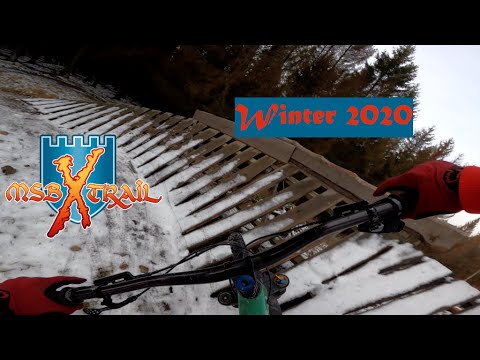 MSB-X-TRAIL im Winter 2020 || Großer Drop, Step-Up und andere nicht gemachte Sachen