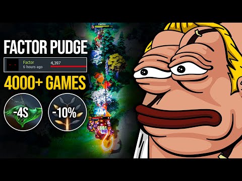 4000+ Butcher Games - Factor Top Dotabuff Pudge | Pudge Official