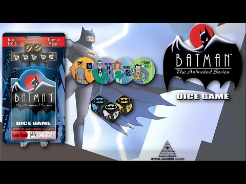 Batman The Animated Series Dice Game Review by Club Fantasci 