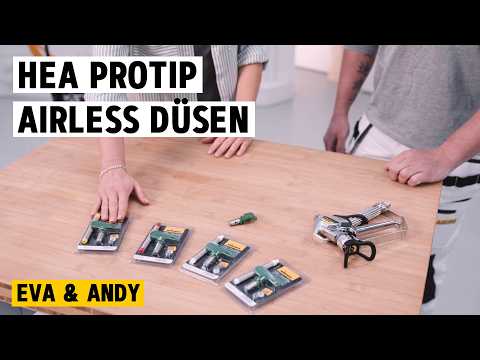 Eva & Andy erklären: HEA Protip Airless Düsen | WAGNER