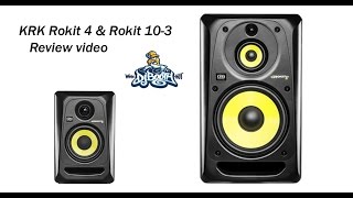 Video thumbnail for KRK Rokit 4 & Rokit 10-3 G3 Powered Monitor Speaker Review by DJBooth Pro Audio