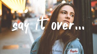 Ruel - say it over (Lyrics) feat. Cautious Clay