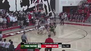 HSSN Highlights: WPIAL Boys Basketball 5A First Round - Penn-Trafford at Moon - February 17,2026