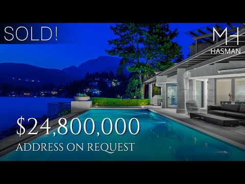 Now Sold! West Vancouver's Iconic Seaside Estate - A World Class Modern Waterfront Residence