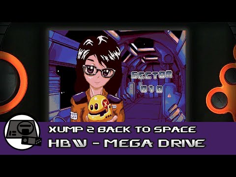 XUMP 2: BACK TO SPACE - Novo jogo para MEGA DRIVE