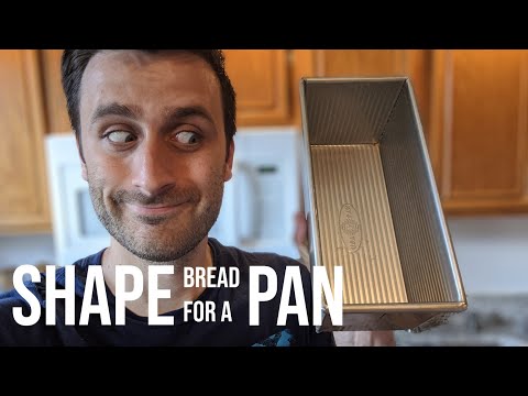 How to Shape a Loaf of Bread for a Pan