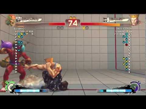 ASIA - BuriBRIO [Dhalsim] VS ACE E I RI N [Guile] - AE2012 720p HD