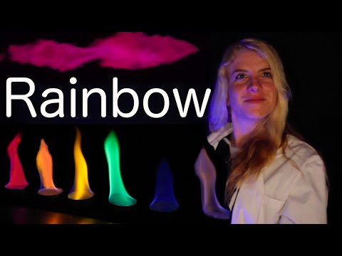 Rainbow Colored Flame(thrower) Science Experiment!