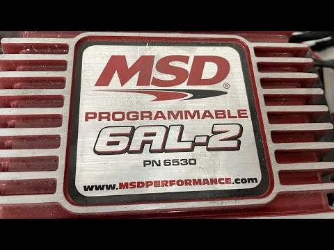 MSD 6al-2 programmable ignition box setting up timing curve