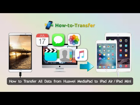 How to Transfer All Data from Huawei MediaPad to iPad Air/iPad Mini