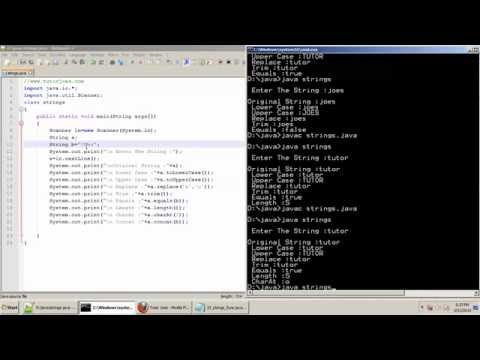 String Functions In Java Tamil