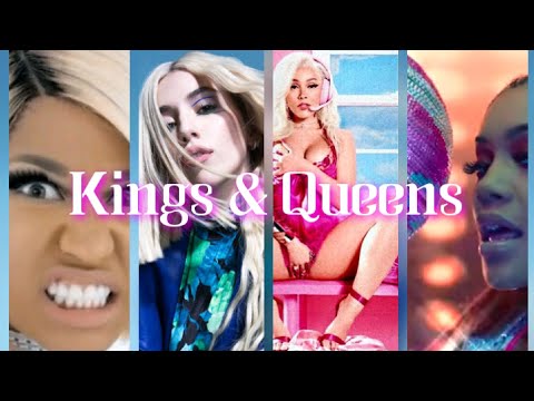 Ava Max - Kings & Queens Pt. 3(Remix)(feat.Doja Cat, Nicki Minaj,Saweetie) (Music Video Mix)