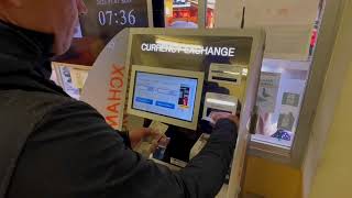 How to use the Foreign Currency Exchange Machine in Japan