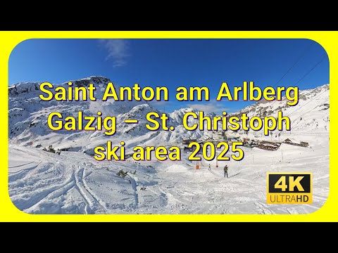 4K Ski Arlberg - St. Anton - Galzig - St.Christoph
