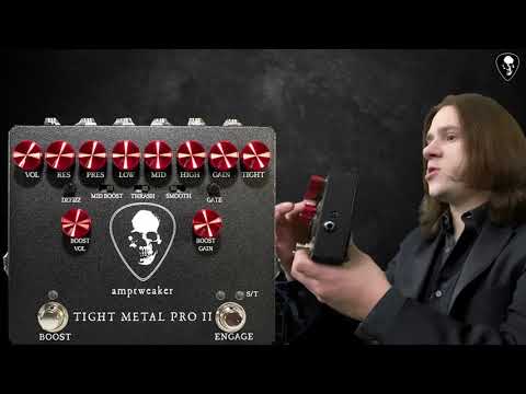 Amptweaker Tight Metal Pro llš¢BACK IN STOCK! +Gate, Balanced DI, Cab Sim, Headphone Output + 3 Loops image 9