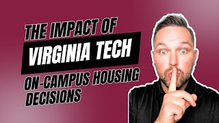 Virginia Tech Cancels 5,000-Bed Housing Project: What It Means for Blacksburg Home Prices and Rents