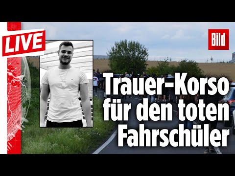 🔴  24-Jähriger stirbt bei Führerschein-Prüfung: Bewegende Trauerfeier für Philipp B. | BILD Live
