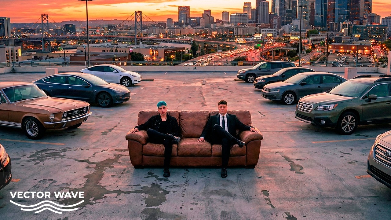 Emanero - Escaparnos Feat. Luck Ra, Los Angeles Azules (Official Video) | Cumbia & Flow Tropical 🌴🔥