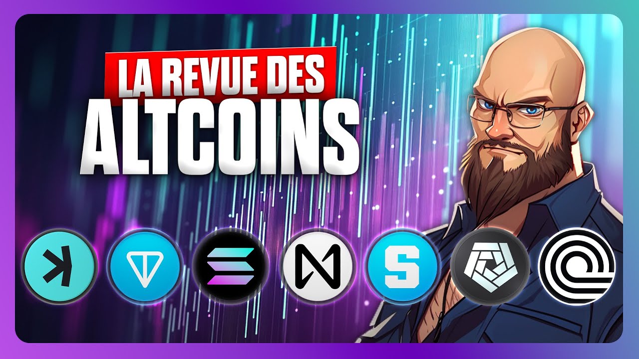 👀📊 KAS, TON, SOL, NEAR, SAND, ARKM, ONDO : la revue des ALTCOINS ! 💎