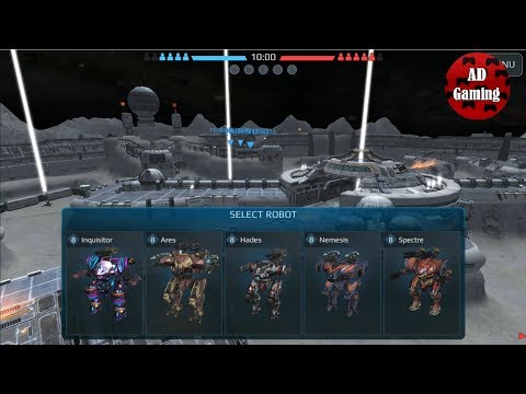 War Robots Test Server Version 4.4.0 (521) New Robots Ares, Nemesis And Hades