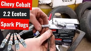Chevy Cobalt - Replacing Spark Plugs
