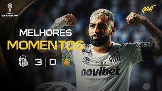 O PEIXE AVANÇA! SANTOS METE 3 A 0 NO DEPORTIVO CUENCA E SE MANTÉM VIVO NA SUDAMERICANA!