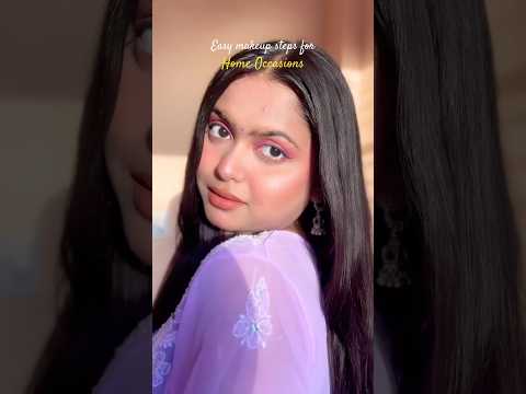 Aadya Shreya Easy tutorial Makeup at home