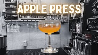How to Make the Apple Press - A Smooth Bourbon Cocktail